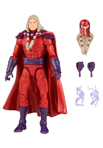 Figura de Ação MARVEL LEGENDS Magneto (Idade Mínima Recomendada: 4 anos) Hasbro - Bonecos de ação e brinquedo - figura, ação, marvel legends, magneto, idade mínima recomendada