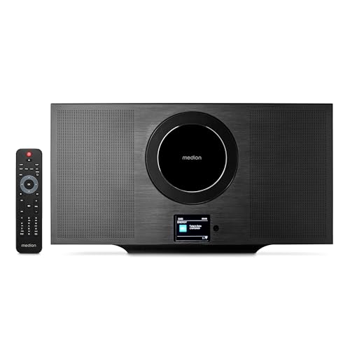 Medion P66348 Rádio Coluna Preto 2.1 Canais MEDION - Reprodutores de áudio e gravadores - rádio coluna, 2.1 canais, entrada USB, conexão bluetooth