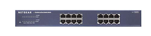 Switch NETGEAR JGS516-100PES (16 Portas Gigabit - 2000 Mbps) Netgear - Concentradores e comutadores - 16 portas gigabit, 2000 mbps, netgear
