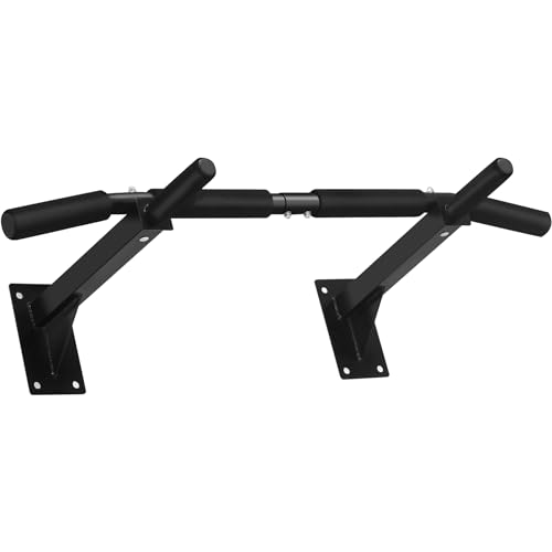 Barra Dominada GRANDMA SHARK com Fixação na Parede GRANDMA SHARK - Barras de flexão e barra de pull-up - 6 asas, fixação na parede, 200 kg, antideslizantes
