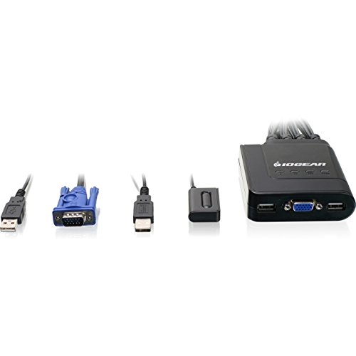 Adaptador KVM iOGEAR (KVM - KVM - Preto) IOGEAR - Acessórios de computador - kvm, preto