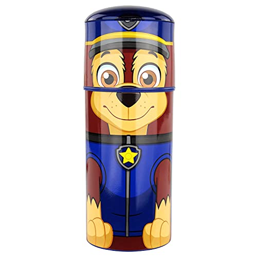 Garrafa para Bebida PAW PATROL (Azul - 7 x 19.5 x 6 cm) P:OS Handels GmbH - Garrafas de água - patrulha canina, 350ml, resistente, azul