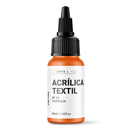 Tinta Lavável de Tecido ARTS & YOU Acrylic Fabric Paint 60Ml Arts & You - Tinta, tinta de arte e esmalte - tinta, lavável, tecido, acrilico