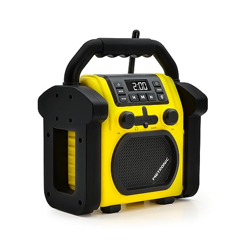Rádio METRONIC FM (Preto - Digital - Pilhas) METRONIC - Áudio - 30w, bluetooth, entrada auxiliar, porta USB