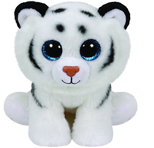Pelúcia TY Beanie Tundra - Tigre (Idade Mínima Recomendada: 3 anos) Ty - Brinquedos - tigre, idade mínima 3 anos, lavável à mão