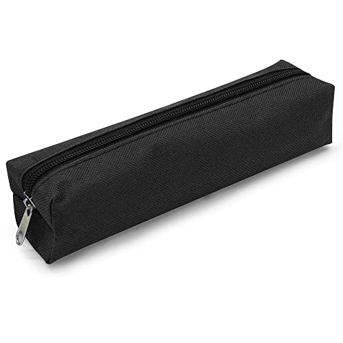 Estojo de Tecido Rectangular Pequeno Preto 18 X 3.5 X 4.5 Cm WAYTEX Waytex - Estojos para canetas e lápis - estojo, tecido, pequeno, preto