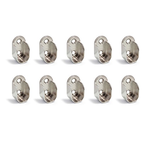 Suporte para Roupeiro, Armário de Casa de Banho, Hall de Entrada EMUCA 7060807 Emuca - Suportes e barras de reforço - alumínio, aço, poliuretano termoplástico, 2 kg