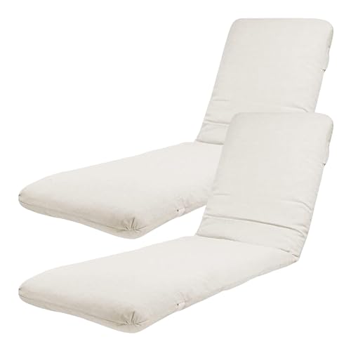 Conjunto de Almofadas para Espreguiçadeira Exterior TIENDA EURASIA TIENDA EURASIA - Almofadas para cadeiras e sofás - almofadas, espreguiçadeira exterior, poliéster