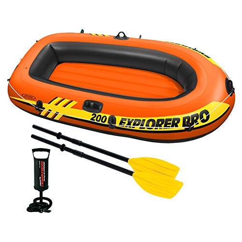 Barco Insuflável INTEX Explorer Pro (Verde - PVC - 196x102x33 cm) INTEX - Barcos a remos - insuflável, pvc, 196x102x33 cm