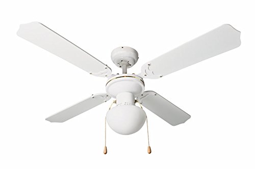 Ventoinha de Teto HABITEX VTR 1000 (3 velocidades - 60 W) Habitex - Ventiladores de teto - 3 velocidades, 60 W, luz, aspas reversíveis