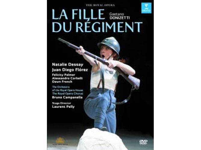 DVD La Fille Du Regiment - Opera De Paris (Edição em Espanhol) Emi Music - Dvds e vídeos - dvd, ópera, paris, edição espanhola