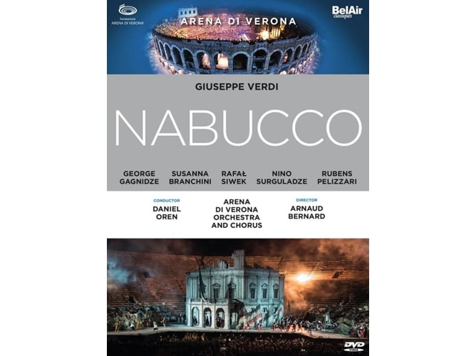DVD Nabucco (Edizione Speciale) / Arena Di Verona Bel Air Classiques - Dvds e vídeos - dvd, nabuco, edição especial, arena di verona