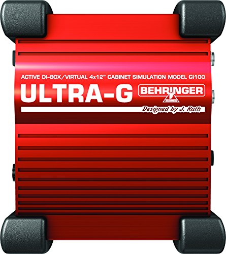 Amplicão BEHRINGER FIBER OPTIC GUITAR FX BOX Behringer - Componentes de áudio - fibra óptica, efeitos de guitarra