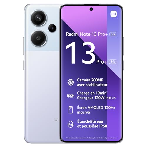 Smartphone XIAOMI Redmi Note 13 Pro+ (6.67'' - 8 GB - 512 GB - Roxo) Xiaomi - Telemóveis - 6.67, 8 gb, 512 GB, roxo