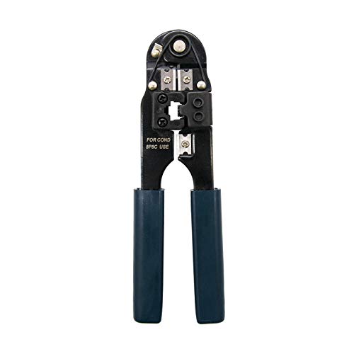 Alicate de Engaste NANOCABLE 10.31.0101 (Preto) NANOCABLE - Ferramentas para fios e cabos - cabo, rj45, preto