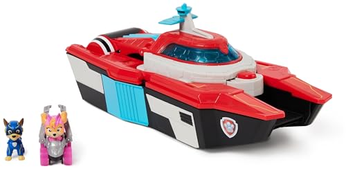Figuras de Ação THE PAW PATROL Playset 2 in 1 Spin Master - Conjuntos de brinquedos - 2-in-1, porta-aviões, centro de comando, transformável