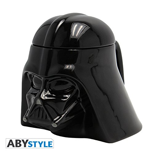 Caneca Star Wars Darth Vader 3D 300 ml (Acessórios de cozinha) ABYstyle - Canecas - 300 ml, cerâmica, pico 3d, star wars