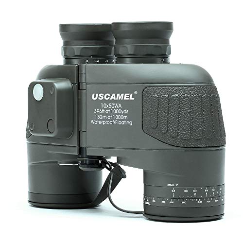 Binóculos US CAMEL (10x - 40 mm) USCAMEL - Binóculos - 10x50, prisma BAK-4, campo de visão 396 pies, pupila de salida 7.1mm