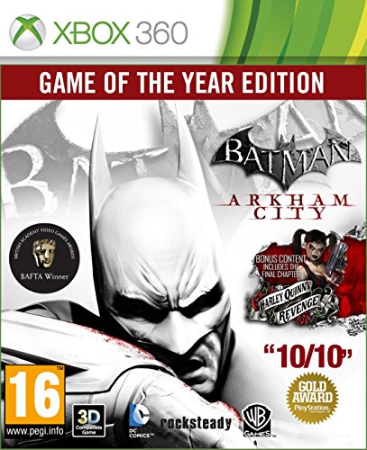 Jogo Xbox 360 Batman: Arkham City - Game Of The Year Edition (M18) WARNER BROS - Software de jogos de vídeo - ação, aventura, Batman, arkham city