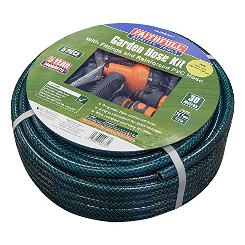 Kit de mangueira e acessórios FAITHFULL 30m Faithfull - Mangueiras de jardim - kit, mangueira, acessórios, 30m