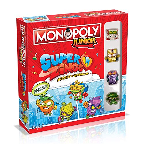 Jogo de Tabuleiro HASBRO GAMING Superthings (Idade Mínima Recomendada: 5 anos) Eleven Force - Jogos de tabuleiro - 5 anos, comprar e vender, habilidades especiais, figuras de SuperZings