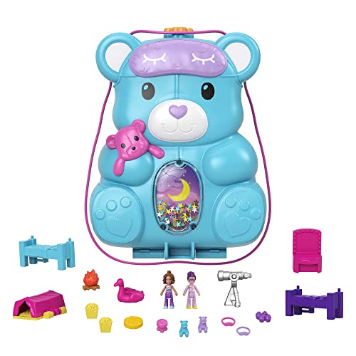 Conjunto de bonecos temáticos para crianças POLLY POCKET Compact Bag Osito Dormilón Polly Pocket - Brinquedos - bonecas, acessórios, temáticos, compact bag