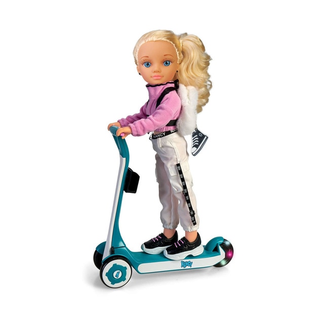 Boneca NANCY Un día con patinete (Idade Mínima Recomendada: 3 anos) Nancy - Bonecas - patinete, 3 anos, luzes, smartphone