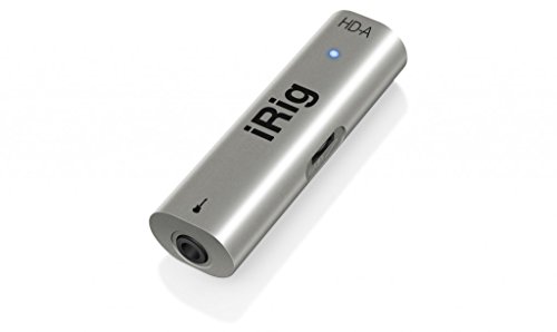 Interface IK MULTIMEDIA I-RIG HD (Android - Preto) IK Multimedia - Alto-falantes - interface, android, preto, usb, jack estéreo