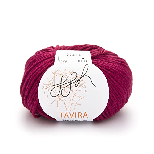 Fio GGH TAVIRA Algodão (Cinzento - 500g) lana ggh - Fibras para artesanato - 500g, alta qualidade, resistência, tecidos delicados