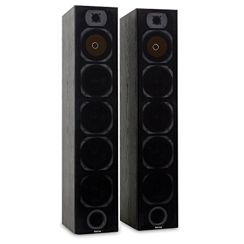 Conjunto de Colunas SKYTRONIC SHFT57B 2 Unidades FENTON - Alto-falantes - conjunto, colunas, skytronic, shft57b, 2 unidades