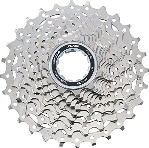 Cassete de Corrente SHIMANO CS-5700 (10 velocidades) SHIMANO - Peças para bicicletas - 10 velocidades, compatível, montagem rápida