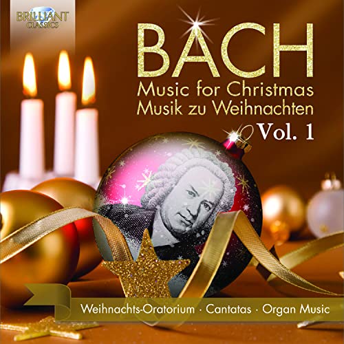CD Bach,BWV/Christmas Oratorio - Part 1 (2 CDs) Brilliant - Música e gravações de som - bach, oratório de natal, parte 1, 2 cds
