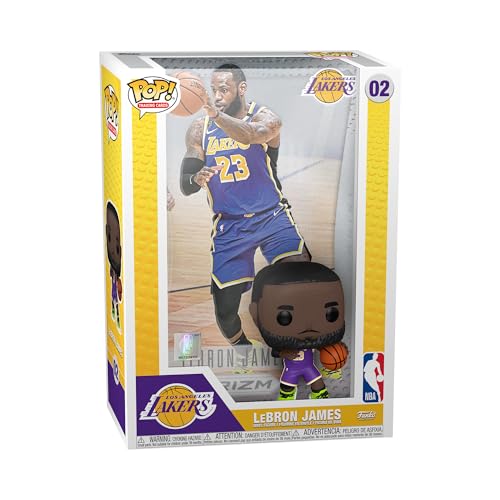 Figura FUNKO Pop! Trading Cards: Lebron James Funko - Livros - lebron james, basquetebol, vinil, estratificada