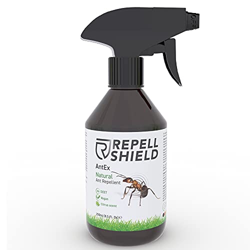 Repellente de Formigas REPEL SHIELD Spray 250 Ml Vivere GmbH - Repelente de insetos para a pele - repelente, formigas, spray, 250 ml, insetos
