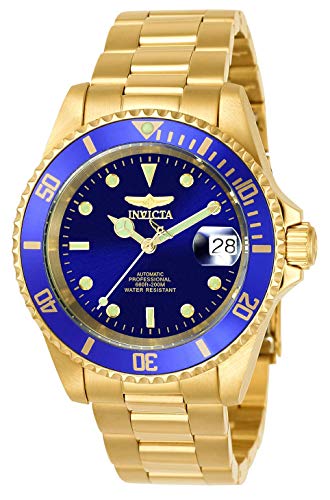 Relógio Masculino INVICTA Pro Diver (Azul) INVICTA - Relógios - relógio masculino, invicta pro diver, azul, ecrã azul, corrente aço inoxidável, cronómetro, calendário 12 meses, hora de mergulho