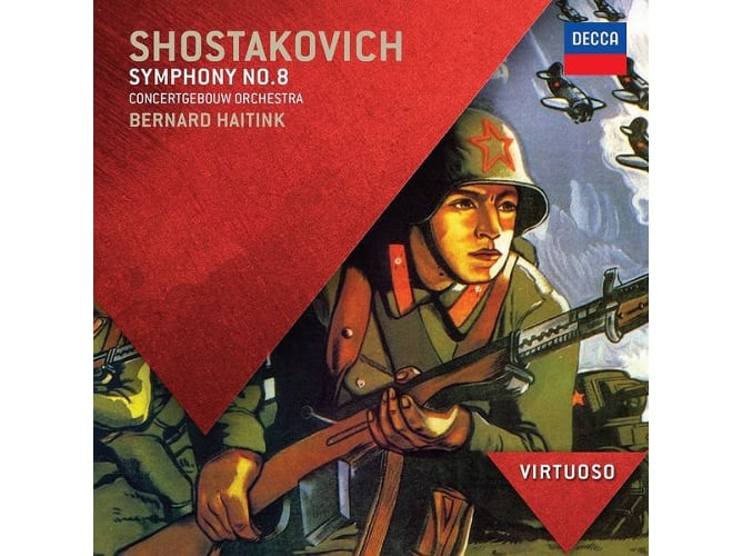 CD Shostakovich - Symphony No. 8 (1 CDs) DECCA, MUSICA SINFONICA, PRIMO NOVECENTO, VIRTUOSO, - Música e gravações de som - cd, shostakovich, sinfonia nº 8