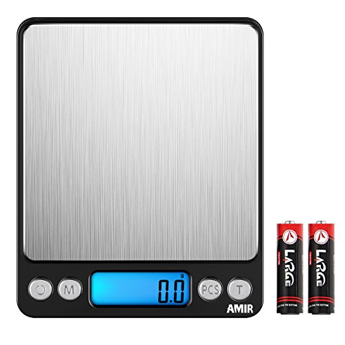 Balança de Cozinha AMIR 3 kg (Capacidade: 3 kg - Precisão: 1 g) AMIR - Balanças de medição - 3 kg, precisão 1 g