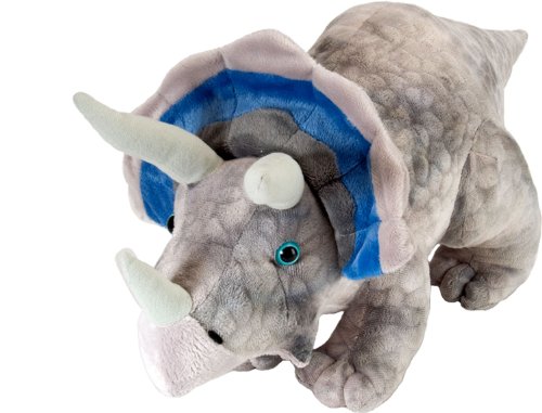 Peluche WILD REPUBLIC Dinossauro Triceratops (Idade Mínima Recomendada: 3 anos) WILD REPUBLIC - Animais de pelúcia - peluche, triceratops, dinossauro, 3 anos