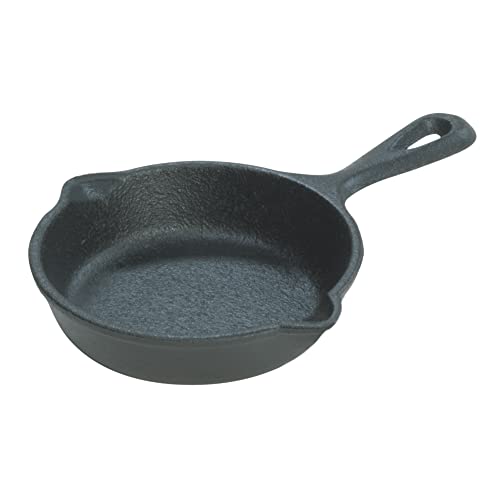 Frigideira Redonda de Ferro Fundido Preto 8.9 Cm Lodge - Frigideiras e panelas de fritar - ferro fundido, preto, 8.9 cm