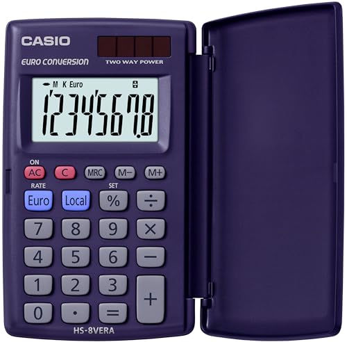 Calculadora de Mesa CASIO HS-8VERA (12 dígitos) Casio - Calculadoras - 12 dígitos, calculadora de mesa, casaio hs-8vera