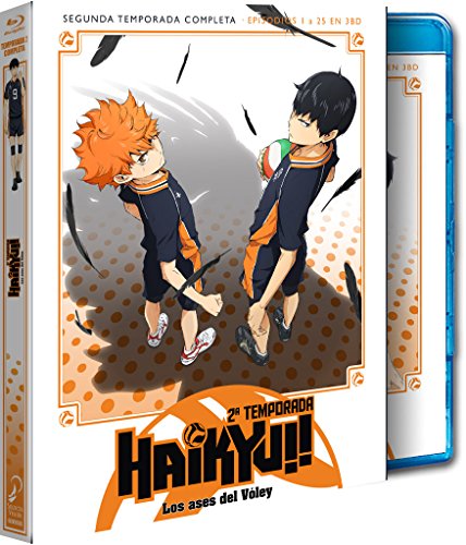 Haikyuu!! Los ases del voley - Temporada 2 (3 Blu-Ray) Cine y Series - Dvds e vídeos - voleibol, temporada 2, 3 blu-ray