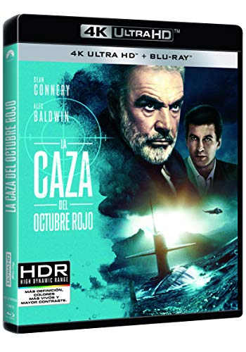 The Hunt For Red October 30Th Anniversary Edition Blu-Ray PARAMOUNT PICTURES - Dvds e vídeos - 30th Anniversary, blu-ray, submarino nuclear, cia, jack ryan