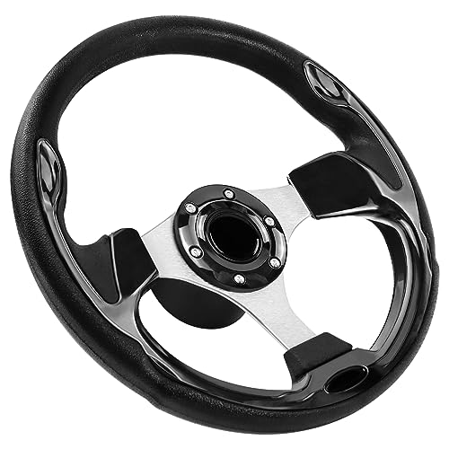 Volante de Barco de Carbono Antiderrapante 12.5'' Acclcors Acclcors - Peças de direção de embarcações - carbono, antiderrapante, 12.5 polegadas, fibra de carbono
