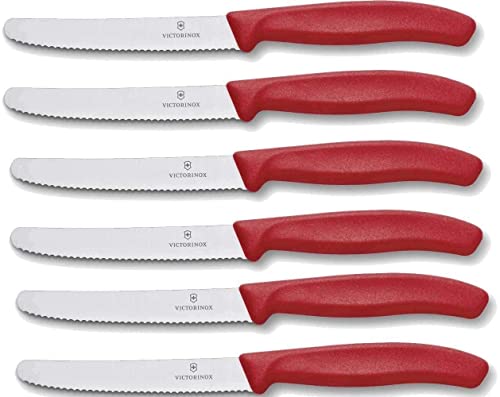 Conjunto de Facas VICTORINOX Swiss Classic (6 peças) Victorinox - Cozinha & sala de jantar - inox, polipropileno, 6 peças, tomatoes
