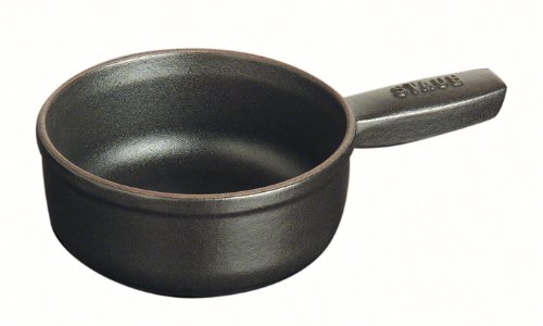Mini Fondeuse STAUD 12cm (Appareil de cuisson) STAUB - Panelas de molho - mini fondeuse, 12cm, 0,35l, preto
