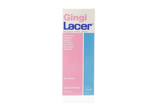 Colutorio LACER Gingilacer (500 ml) (Laranja) Lacer - Banho e corpo - colutorio, gingilacer, 500 ml, laranja