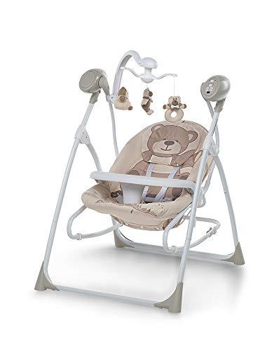 Baloiço de Praia POPPADETRETTI Carillon (Castanho - Aço - 67x75x95cm) Foppapedretti - Brinquedos para bebês e equipamentos de atividades - castanho, aço, 67x75x95cm
