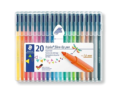 Marcador STAEDTLER Lumocolor (Multicor - Ponta Fina) Staedtler - Canetas - multicor, ponta fina, traço fino, corpo plástico duro
