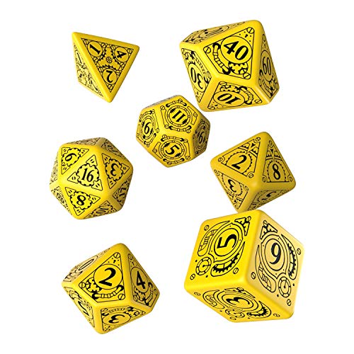 Jogo de tabuleiro Q WORKSHOP Polyhedral 7-Die set Q WORKSHOP - Jogos - jogo de tabuleiro, 7-die, polyhedral, conjunto de jogos