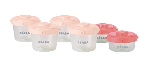 Conjunto de Recipientes para Alimentos BÉABA Beaba - Recipientes de armazenamento de alimentos - recipientes, alimentos, bebé